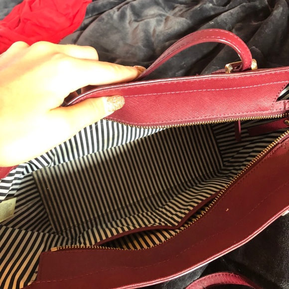 Kate Spade Maroon Purse - Picture 4 of 8